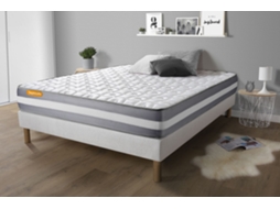 Colchão de espuma viscoelástica Memo Seven-Nights Branco (200x200)