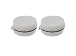 Estojo para Fones de Ouvido LAXISCREED 2pcs Cinza