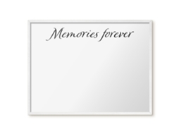 Magnetic Board Memories Forever For The Living Room Espelharte (80x60 Cm)