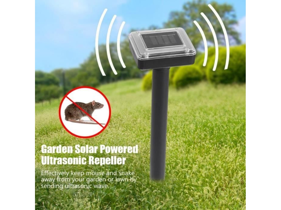 Pacote com 2 repelentes solares ultrassônicos de Praga Zjchao para pedestres, momentos, baratos e formas