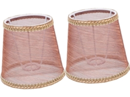 Conjunto De 2 Peças De Capas Para Lustres E Lâmpadas.
