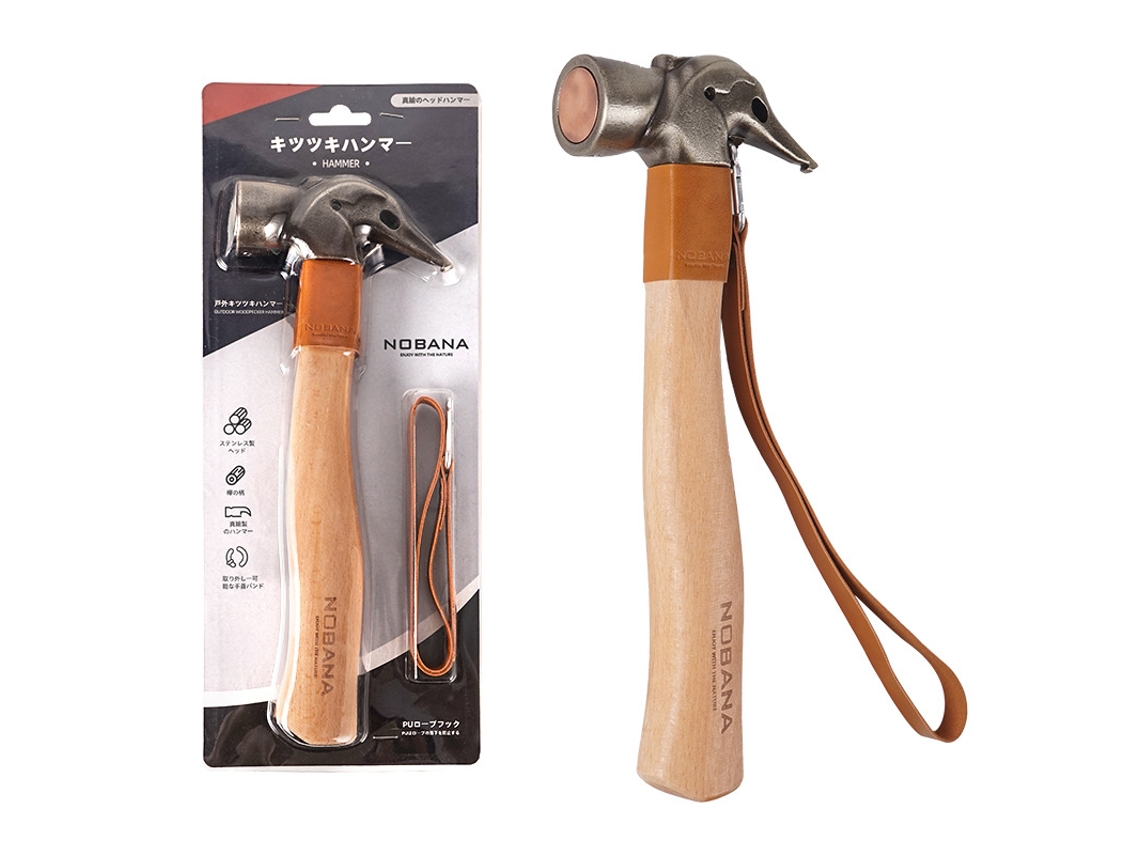 Martelo De Barraca Pica, Pau Cabeça De Cobre Roxo, Extrator De Estacas Camping Multifuncional E Resistente
