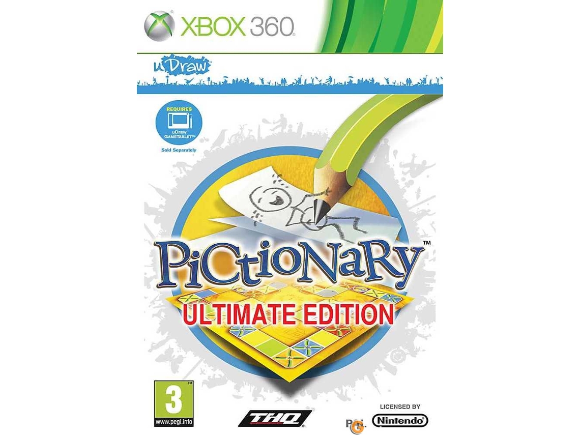 Jogo Xbox 360 Udraw Pictionary Ed. Actualizada