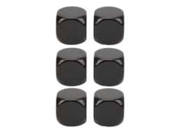 Conjunto de 10 Dados de 6 Faces Impermeáveis para Jogos Educativos S/MARCA