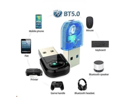 Adaptador Bluetooth 5.0 Usb Transmissor Bluetooth Para Pc Receptor De Computador