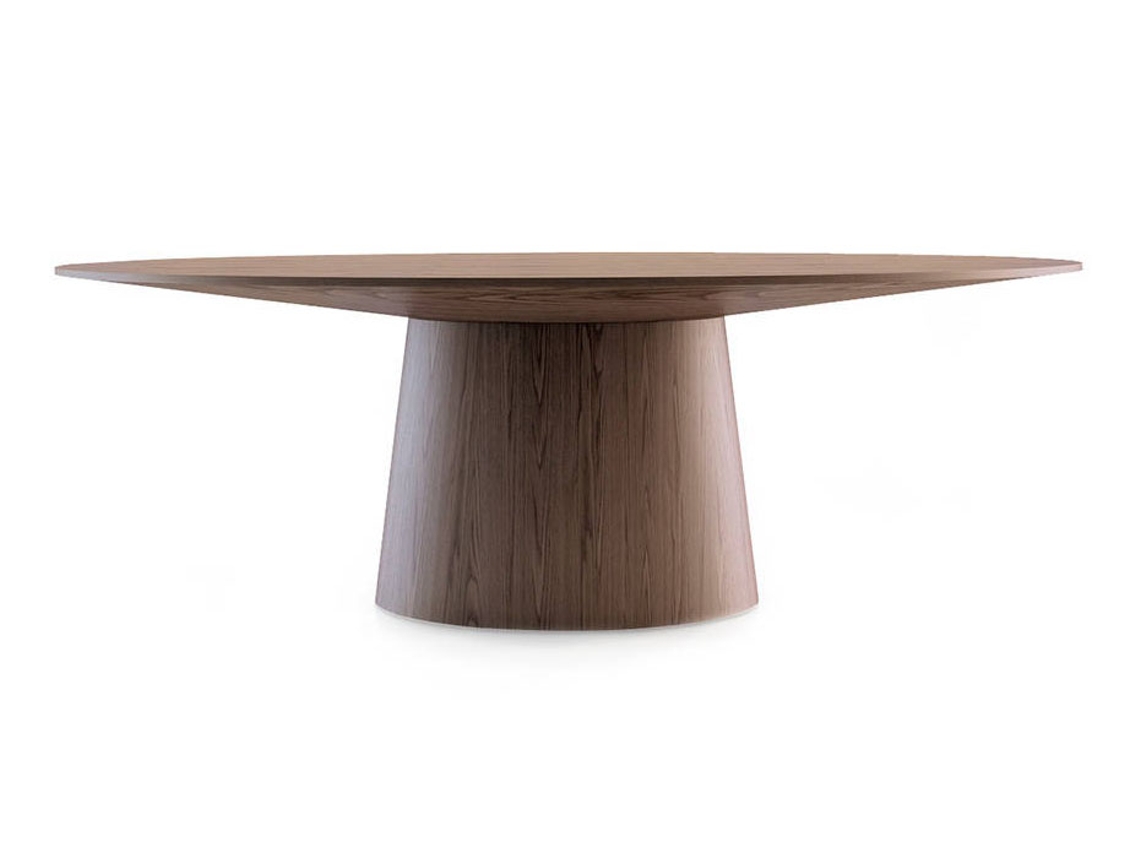 Mesa de Refeição ANGEL CERDÁ. 1013 (Castanho - MDF, Madeira - Ø220 x 110 x 76 cm)