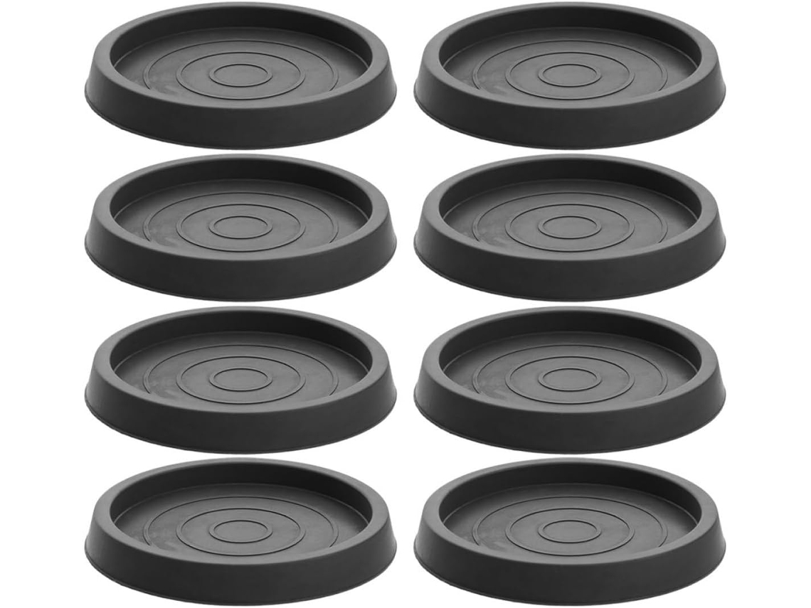 Conjunto De 8 Peças De Almofadas Redondas De Borracha Antiderrapantes Para Móveis, Ideais Para Cadeiras E Outros Móveis.