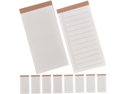 De Notes À Lâcher Non Datés Planificador Portátil Para Et Bureau Bloco De Notas Tâches Quotidienne