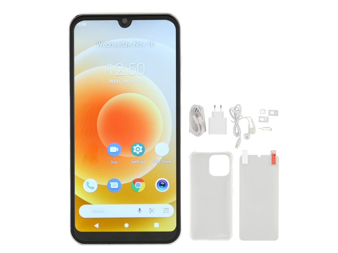 Smartphone Laxiscreed 4g Android 11 Com Desbloqueio Facial E Carregador Type-c