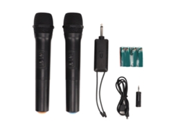 Micrófono Inalámbrico De Mano Para Karaoke Sistema Vhf De Micrófono Inalámbrico