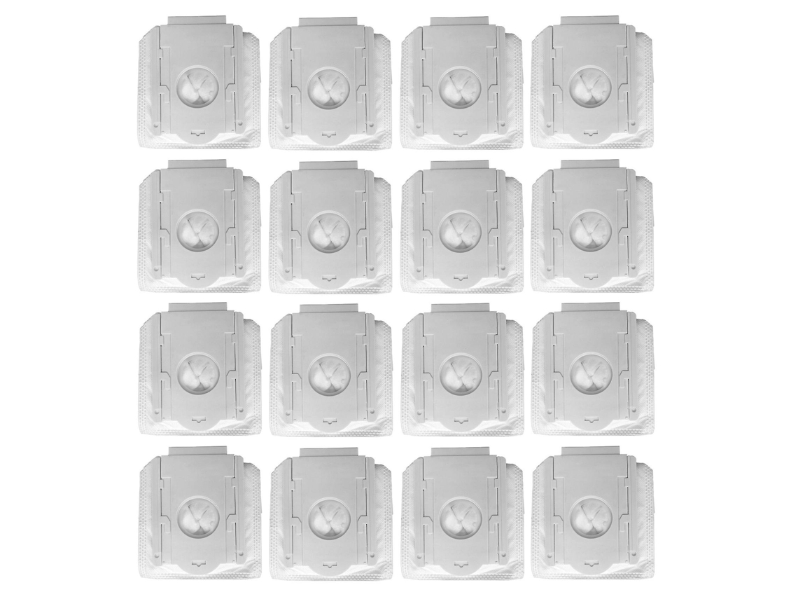 Conjunto De 16 Sacos Para Aspirador De Pó Adb90 Compatível Com A Linha Jet Clean Station Tuotuo