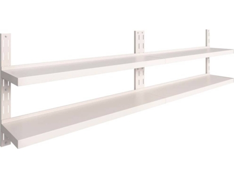 Prateleira  3055901 (Aço inoxidável - 300 x 30 cm - Cinzento)