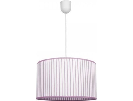 Candeeiro de Teto  Zoraida (Rosa - E27 - Máx. 60W - Metal - Tecido)