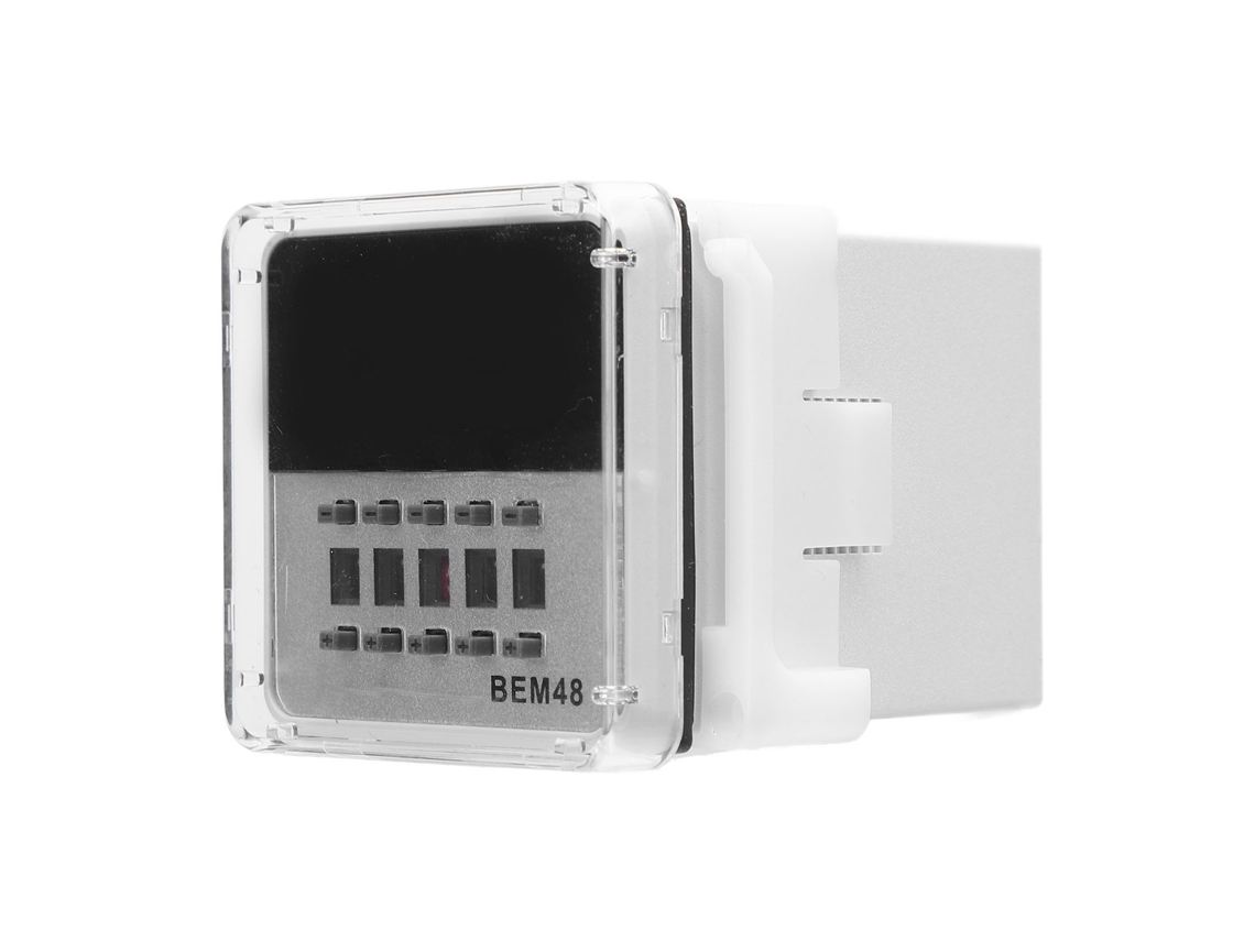 Yuru relé de Tempo Digital 0.01s 99h99m Atraso de Liga 12 24v Ca Cc com Display Led e Contator de Grande Capacidade