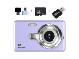 Mini Câmera Digital de Bolso com Zoom de 16x Câmera Pequena para Fotografia Ao Ar Livre ELECTVAULT1