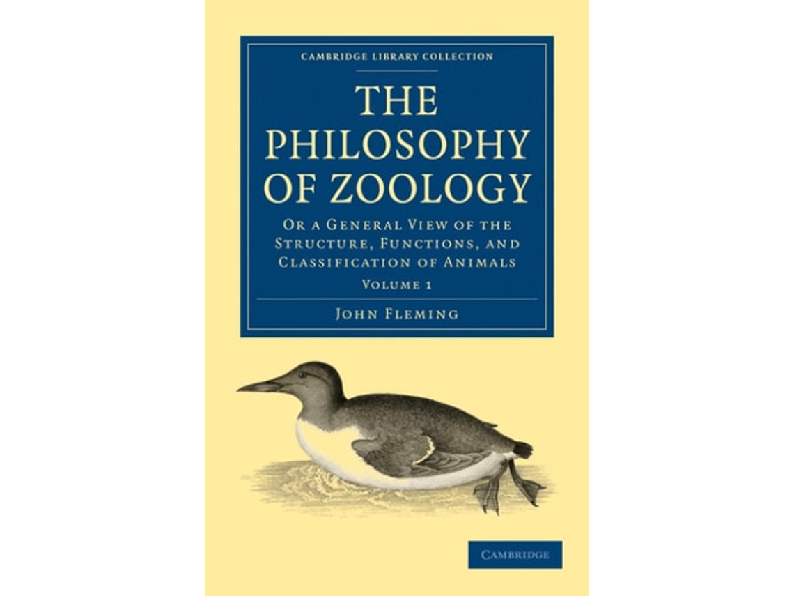 Livro The Philosophy Of Zoology De John Fleming (inglês)