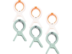 Conjunto De 6 Prendedores Toalha Para Cadeiras Praia, Ideais Para Cruzeiros E Espreguiçadeiras Design Antiderrapante