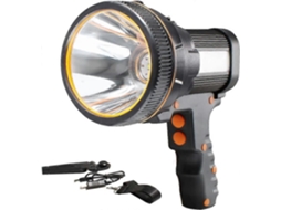 Lanterna Recarregável Potente, Lanterna Grande Super Brilhante, Lanterna Led De 6000 Lúmens Olysi Shop