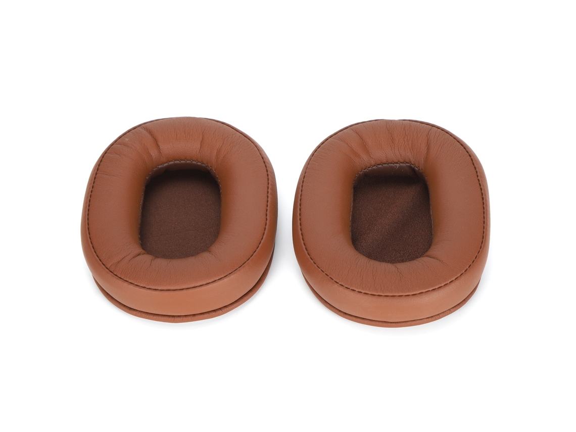 Aetheria cushions de Ouvido Substituição para Fones Ath msr7 M40x M50x Couro Pu Marrom