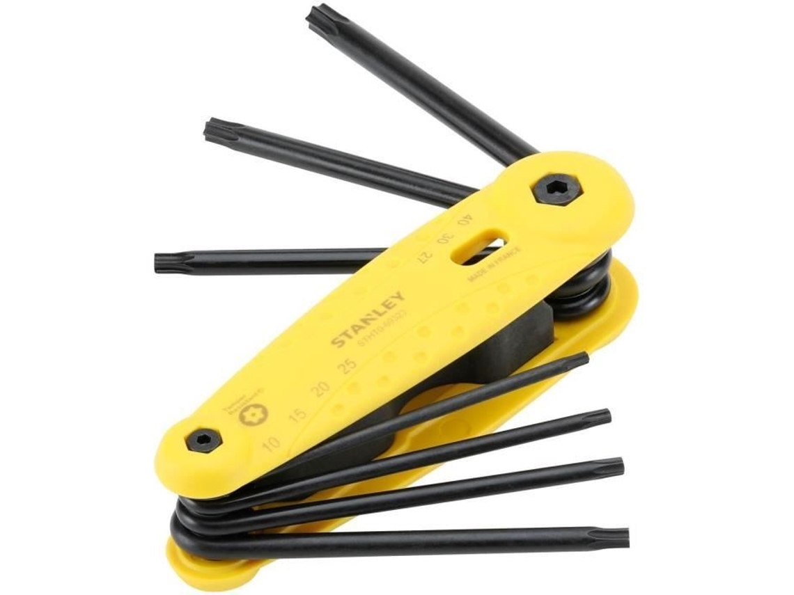 7 Chaves Allen STANLEY Stht0-69323 Combi Tamper Torx