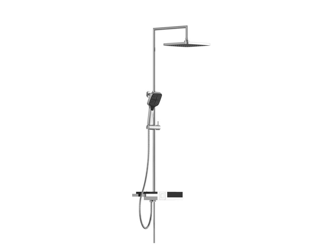 SCHÜTTE Conjunto de chuveiro suspenso BLUEPERL cromado