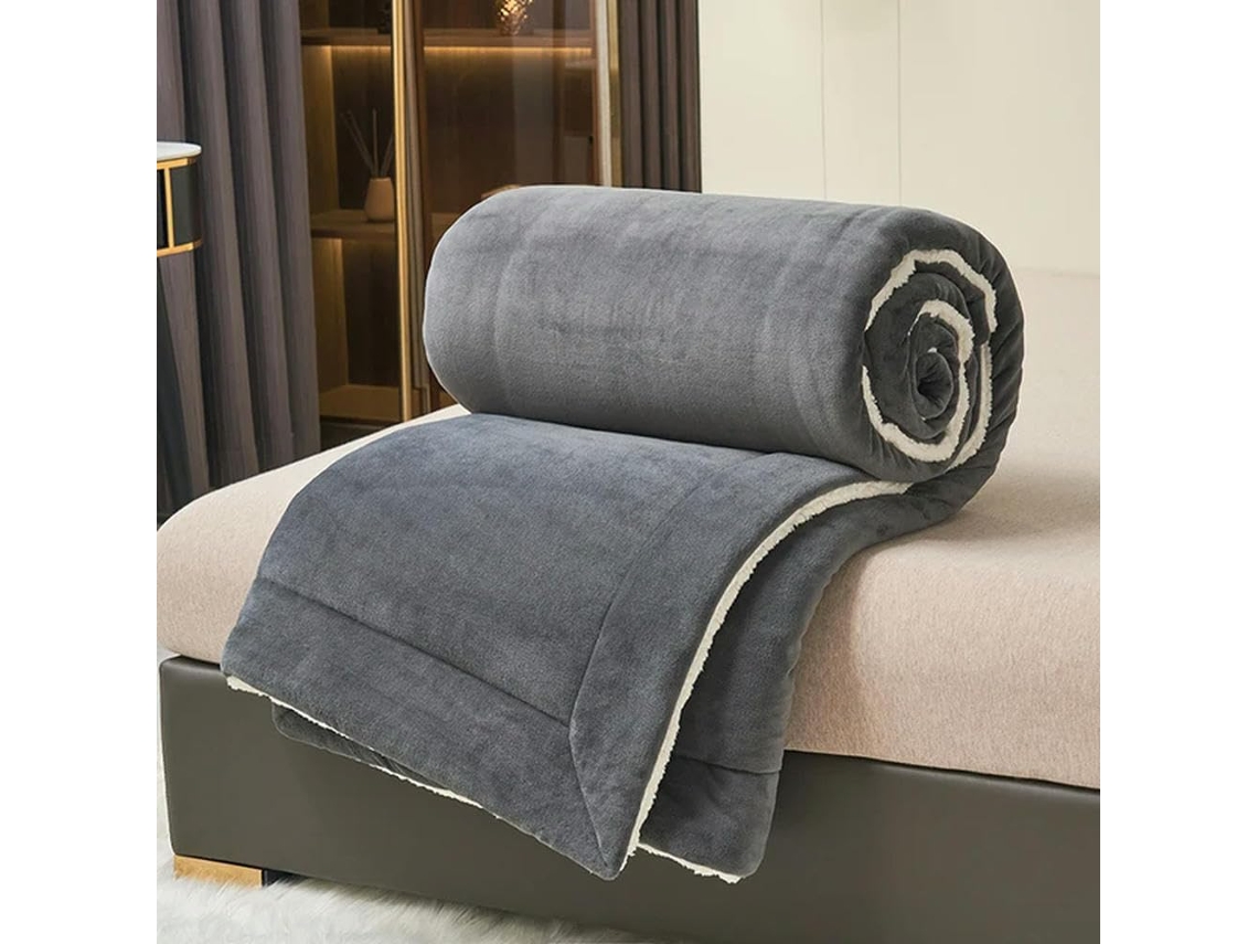 Manta de Flanela Coral Macia e Quente Ideal para o Quarto Sofá cama Outras Ocasiões Edredom Macio Confortável