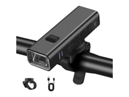 Luz de Bicicleta Business Recarregável com USB e Alta Luminosidade | S/MARCA