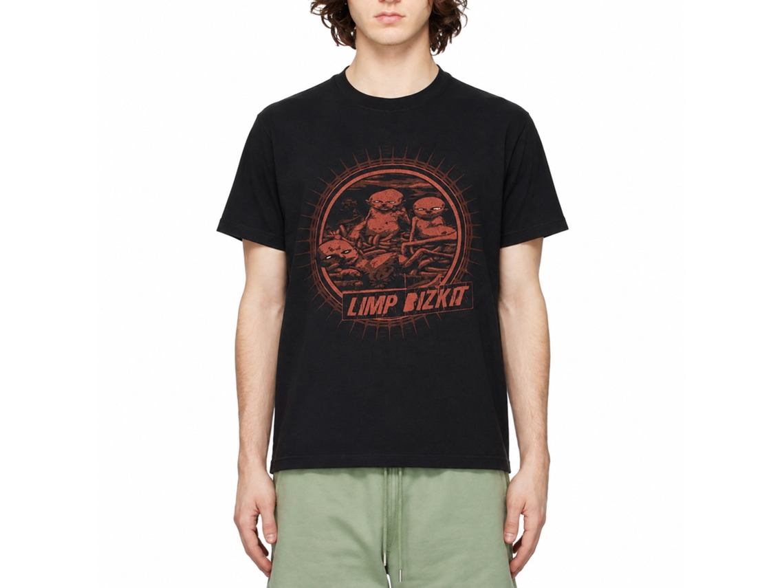 Limp Bizkit Raial Cover T-shirt Classic Unisex Adults Size:xl