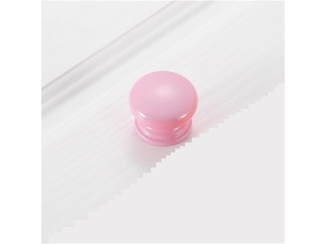 Conjunto De 2 Puxadores E Maçanetas Modernas Em Madeira Estilo Macaron Para Armários Infantis, Ideais Para Portas De