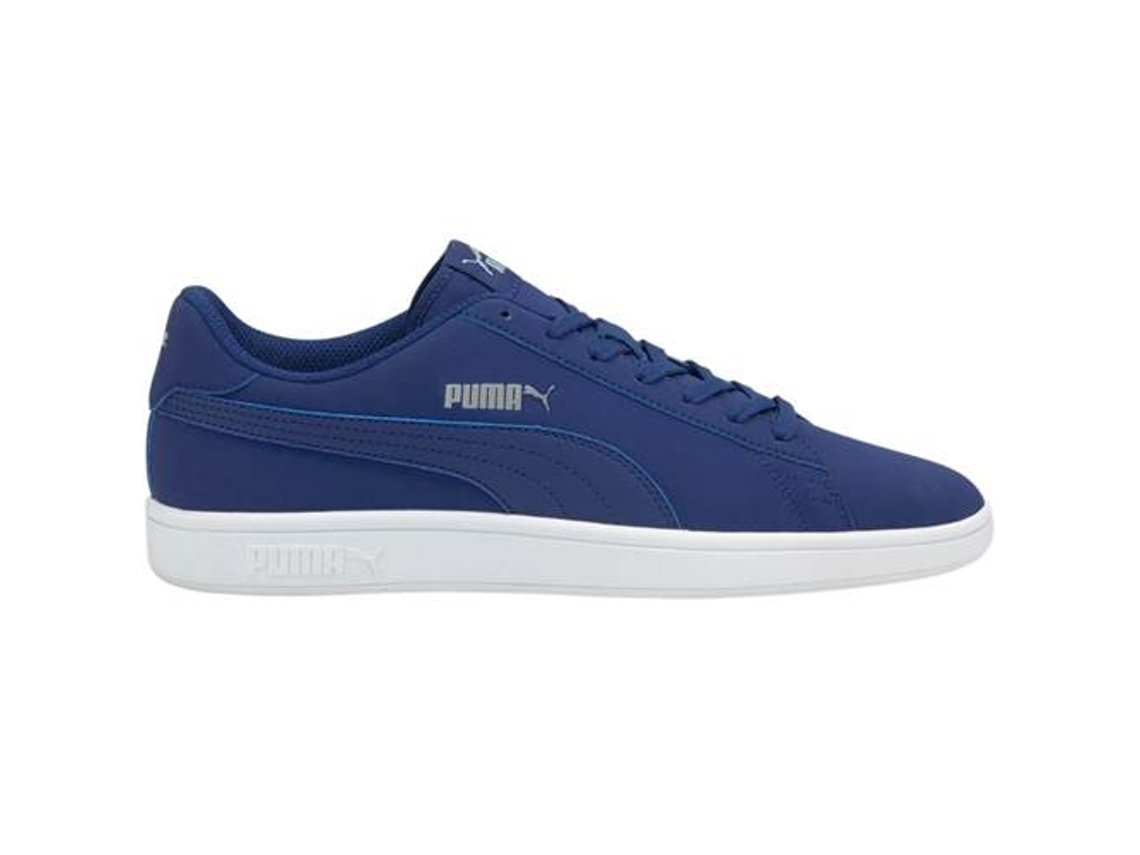 T nis PUMA Smash V2 Buck Azul Material Sint tico 37 Worten.pt