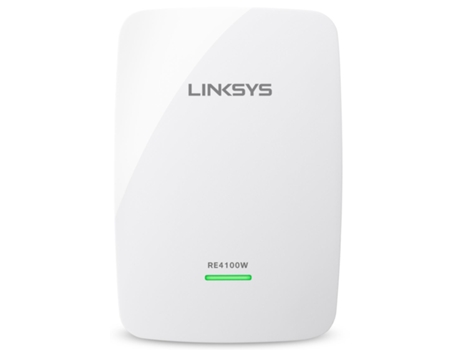 Repetidor de Sinal LINKSYS Wifi N600 RE4100W — Dual Band | 600 Mbps