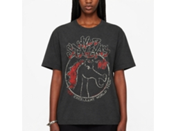 Rockinstone Bill And Ted Wyld Stallyns Tour Heather Black Adult T-shirt Size:s