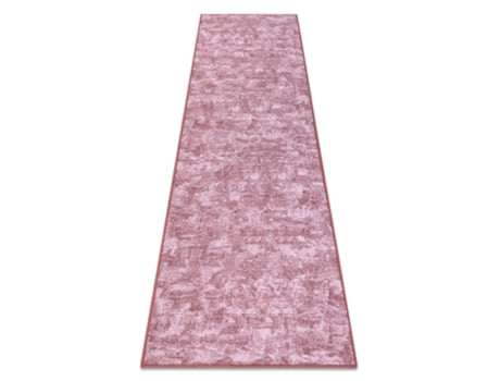 Passadeira Solid Corar Rosa 60 Concreto (80 x 370 cm)