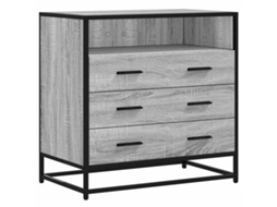 Armário com gavetas Cinzento Sonoma MAISON EXCLUSIVE feito de derivados de madeira (70x41x70 cm)