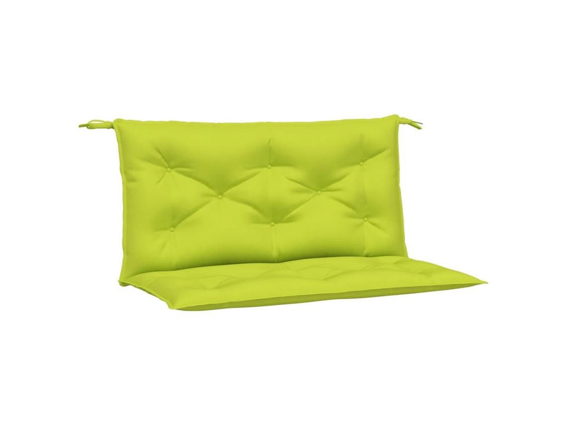 Garden Bench Cushion, Garden Bench Cushions Vidaxl Verde Tecido (100 X 50 X 7 Cm)