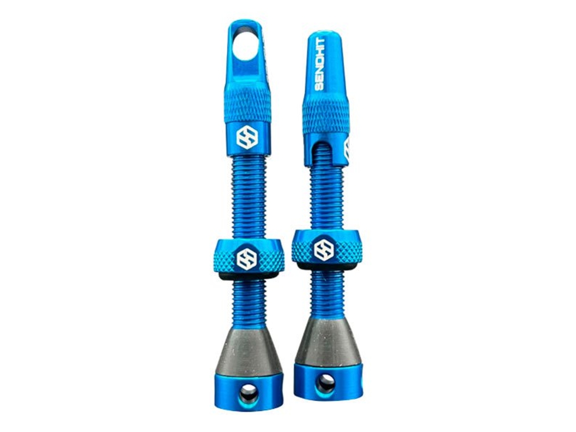 Válvulas Tubeless 2 Unidades Azul 44 Mmsend-Hit