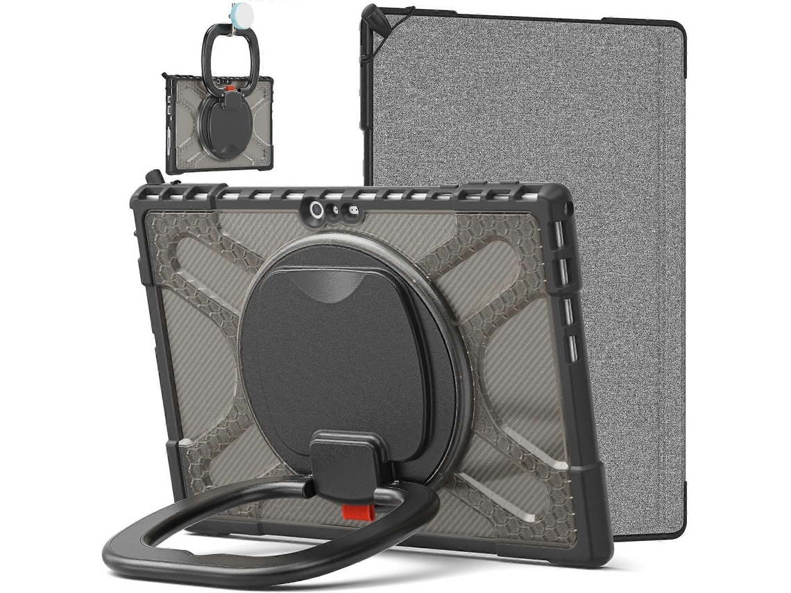 Capa Para Tablet Microsoft Surface Pro 4/5/6/7 Em Tpu + Pc