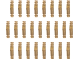 Dobradiças De Latão Uonlytech, 25 Peças, 4x20mm, Pequenas E Invisíveis, Para Caixas De Joias Madeira E Armários