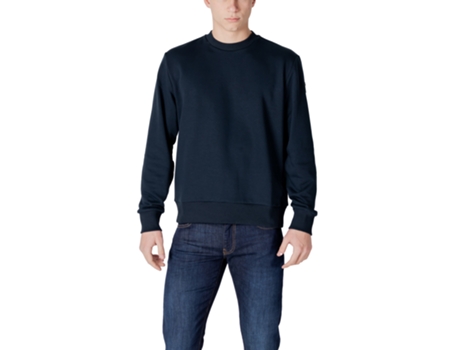 Sweatshirt De Homem Colmar Originals Blue Azul (l)