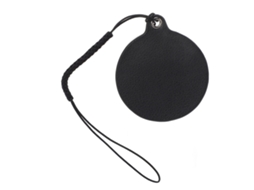 Lens Protective Cap For Evo Print Camera Genuine Leather Lens Cover With Carrying Rope 4.7cm Diameter LAXISCREED