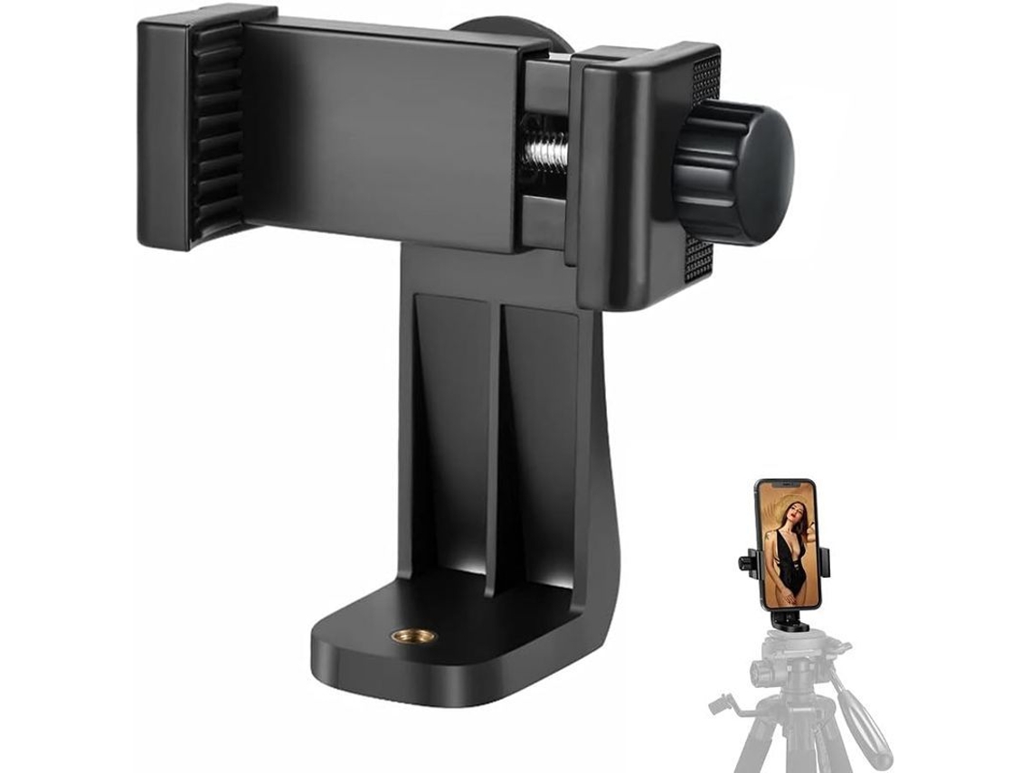 2026 soporte Universal para Telefone para Tripé, Ajusta Qualquer Smartphone com Rotação 360°