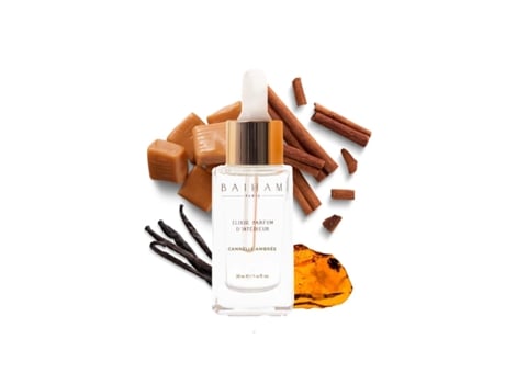 Perfume doméstico 30 ml - Elixir Canela com Âmbar BAIHAM PARIS