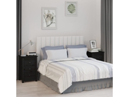 Vidaxl Mesas De Cabeceira 2 Pcs 40x35x61,5 Cm Pinho Maciço Preto