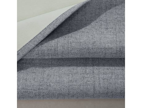 Cortina BEST INTERIOR Aglaïa (Cinzento - Poliéster - 140x260 cm)