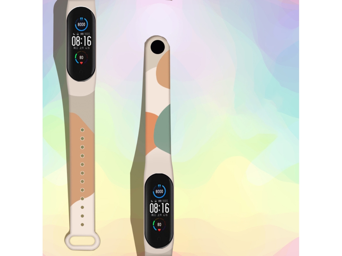Pulseira de Blocos de Cor para Xiaomi Mi Band EOOCOO