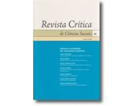 Livro Revista Crítica de Ciências Sociais - n.º 81 .