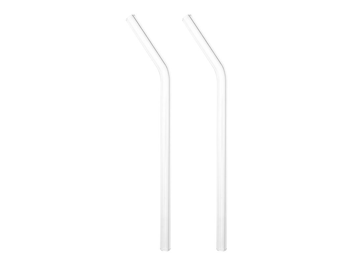 2pcs Canudo De Vidro Allinless