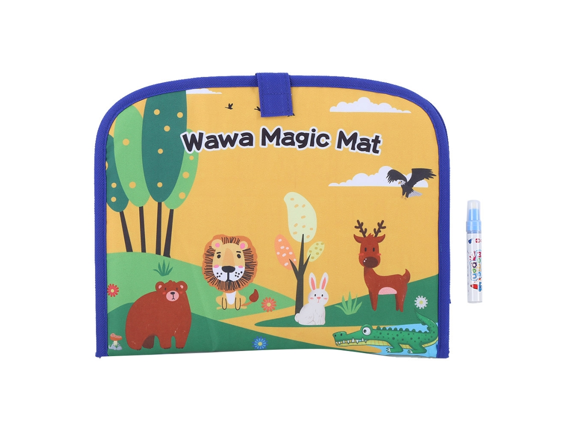 Tapete de desenho com água ATS, tablet para colorir, brinquedo educativo para crianças com caneta para desenho.
