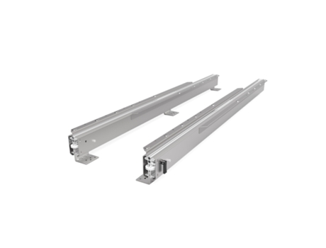 Guia Extensível Kombi 77 H93 1200 Bidi Brake 4 Placas x 500Mm Carregar 115 kg 3 pernas POTTKER