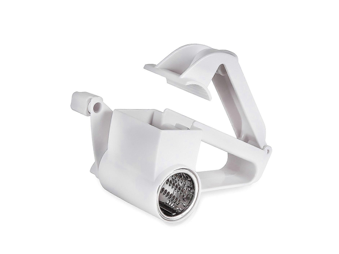 Ralador de queijo manual com manivela: utensílio de cozinha para queijo, chocolate, nozes e muito mais.